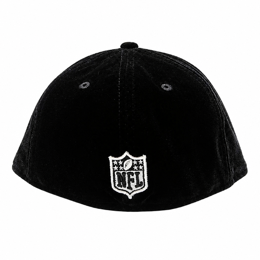 NEW ERA 59FIFTY LAS VEGAS RAIDERS BLACK VELVET FITTED HAT