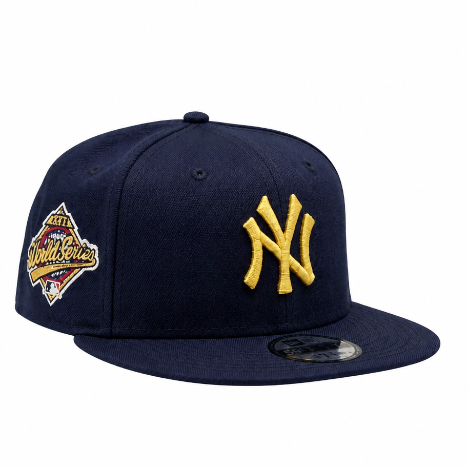NEW ERA 9FIFTY NEW YORK YANKEES 1996 WORLD SERIES NAVY/GOLD SNAPBACK HAT