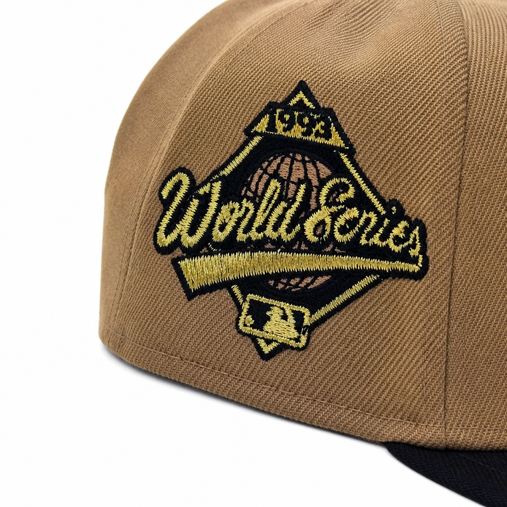 NEW ERA 59FIFTY TORONTO BLUE JAYS 1993 WORLD SERIES BRONZE/BLACK FITTED HAT