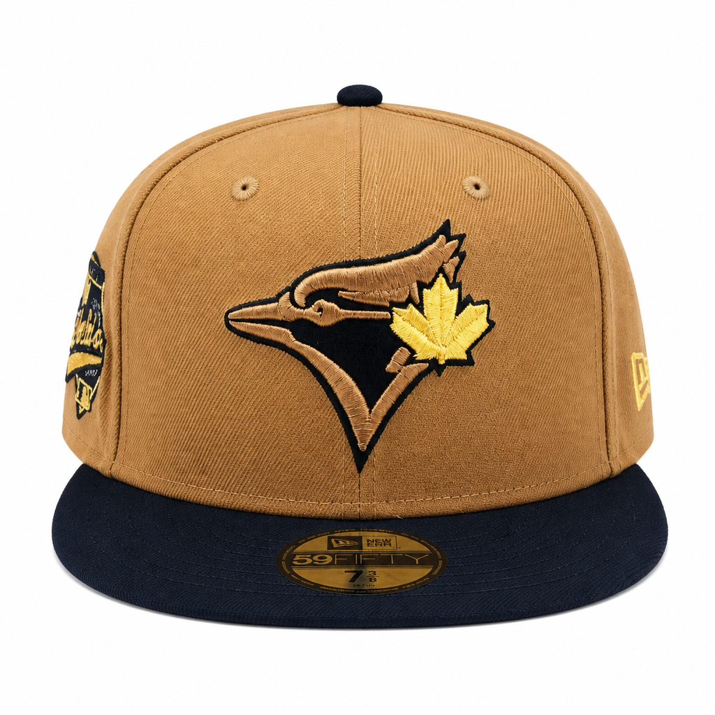 NEW ERA 59FIFTY TORONTO BLUE JAYS 1993 WORLD SERIES BRONZE/BLACK FITTED HAT