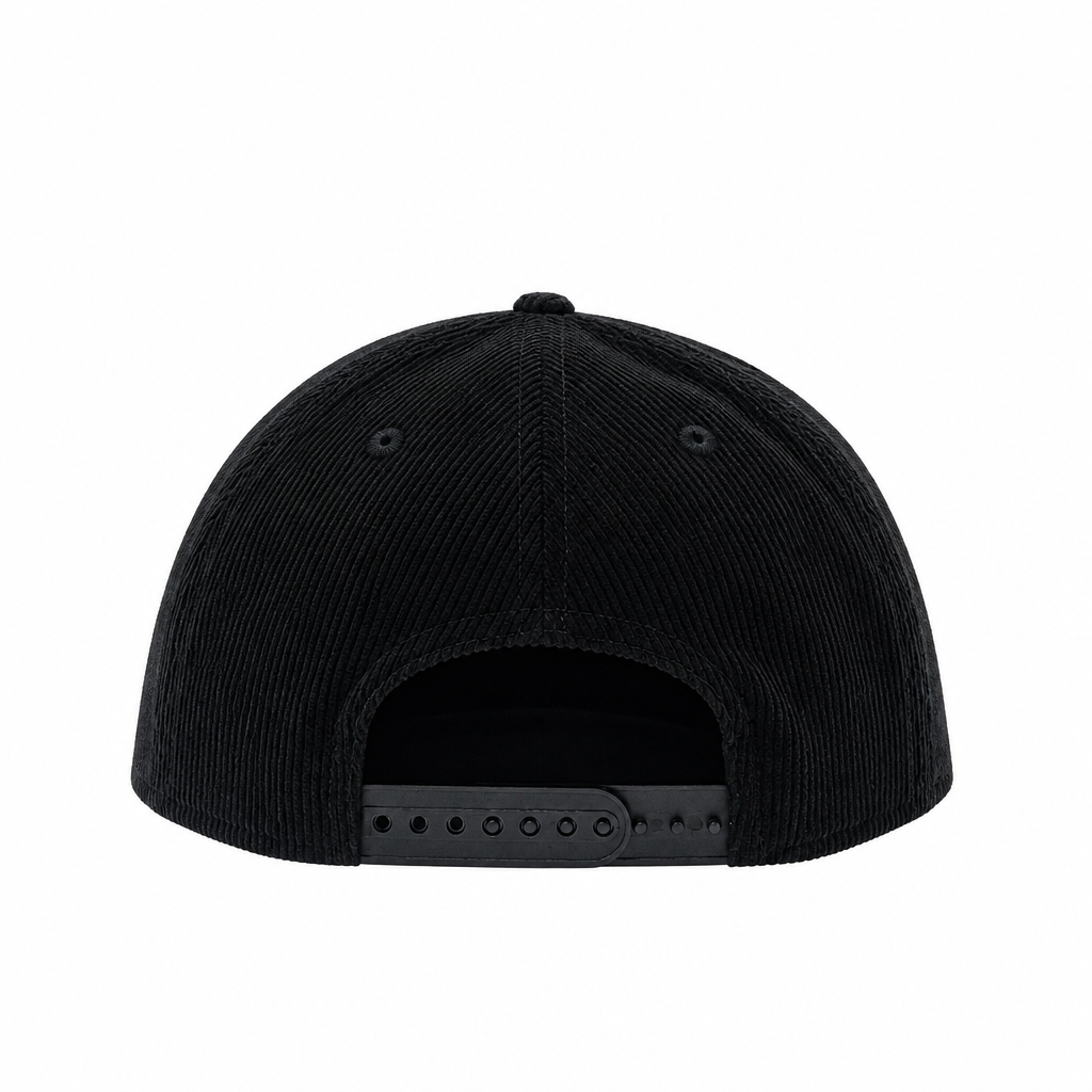 NEW ERA 9FIFTY NEW ERA CHICAGO BULLS 6X CHAMPS BLACK CORD SNAPBACK HAT