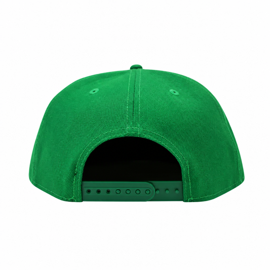 NEW ERA 9FIFTY NEW YORK YANKEES GREEN WITH WHITE LOGO SNAPBACK HAT