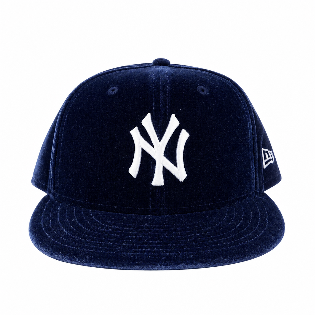 NEW ERA 9FIFTY NEW YORK YANKEES NAVY VELVET SNAPBACK HAT
