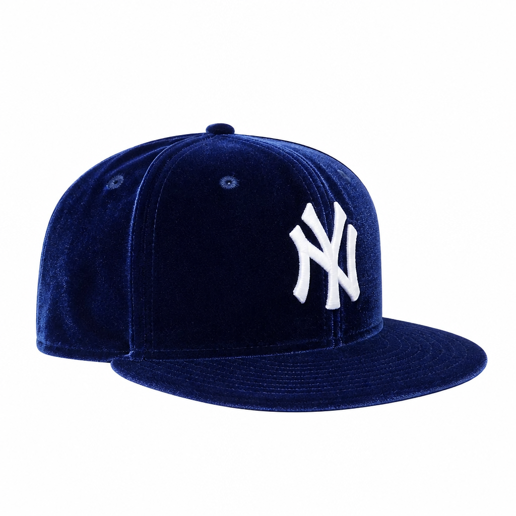 NEW ERA 9FIFTY NEW YORK YANKEES NAVY VELVET SNAPBACK HAT