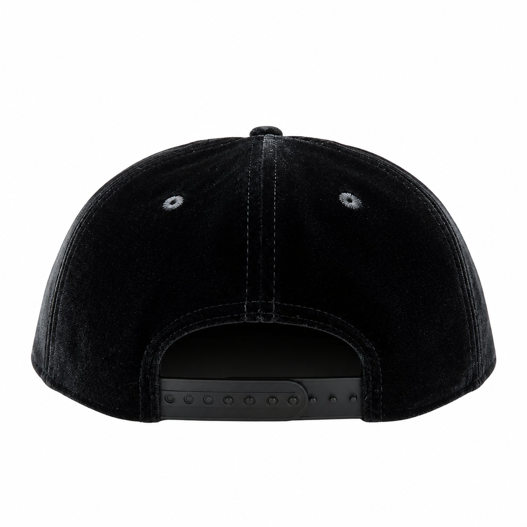 NEW ERA 9FIFTY TORONTO BLUE JAYS ALL BLACK VELVET SNAPBACK HAT