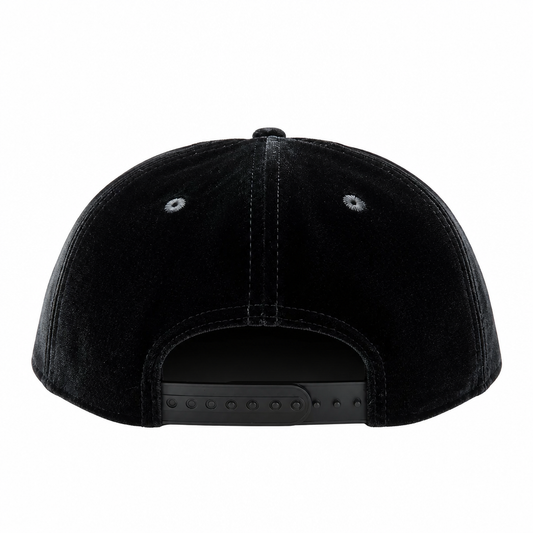 NEW ERA 9FIFTY TORONTO BLUE JAYS ALL BLACK VELVET SNAPBACK HAT