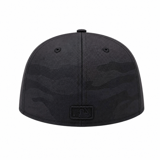 MEN'S NEW ERA 59FIFTY LOS ANGELES DODGERS BLACK CAMO METAL BADGE FITTED HAT