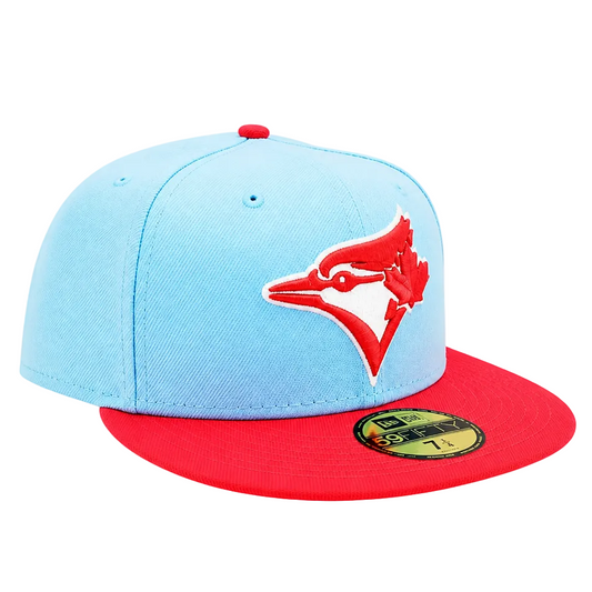 NEW ERA 9FIFTY TORONTO BLUE JAYS 2T COLOR PACK SKYBLUE/RED FITTED HAT