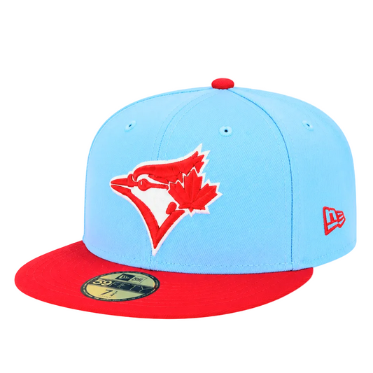 NEW ERA 9FIFTY TORONTO BLUE JAYS 2T COLOR PACK SKYBLUE/RED FITTED HAT