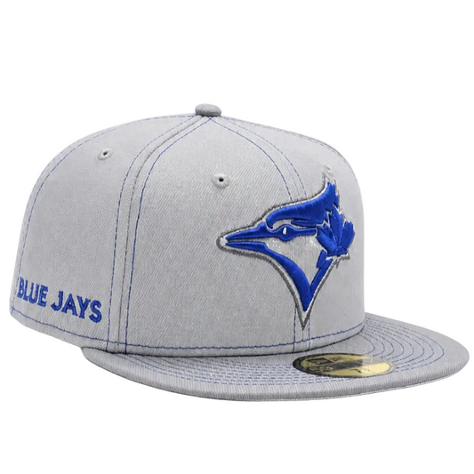NEW ERA 59FIFTY TORONTO BLUE JAYS GREY/ROYAL FITTED HAT