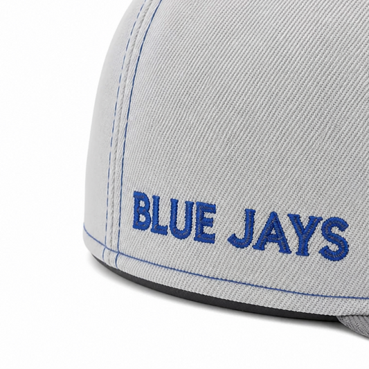 NEW ERA 59FIFTY TORONTO BLUE JAYS GREY/ROYAL FITTED HAT