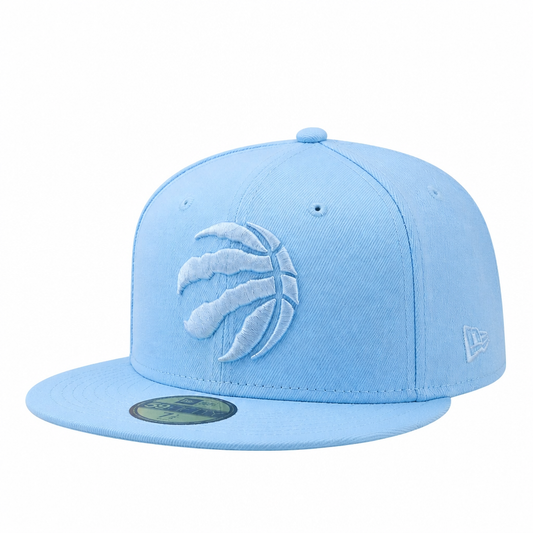 NEW ERA 59FIFTY TORONTO RAPTORS SKY BLUE FITTED HAT
