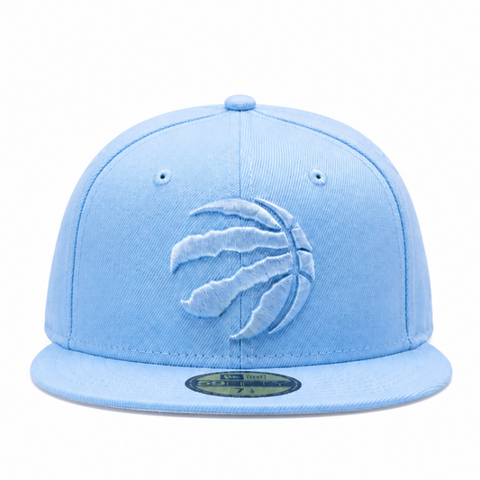 NEW ERA 59FIFTY TORONTO RAPTORS SKY BLUE FITTED HAT