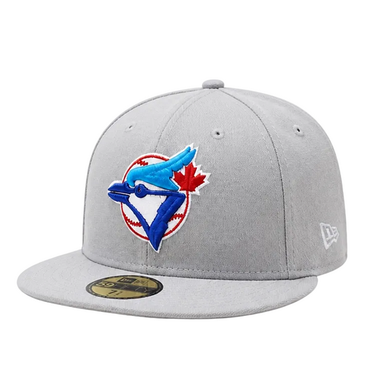 NEW ERA 59FIFTY TORONTO BLUE JAYS 1993 WORLD SERIES GREY FITTED HAT