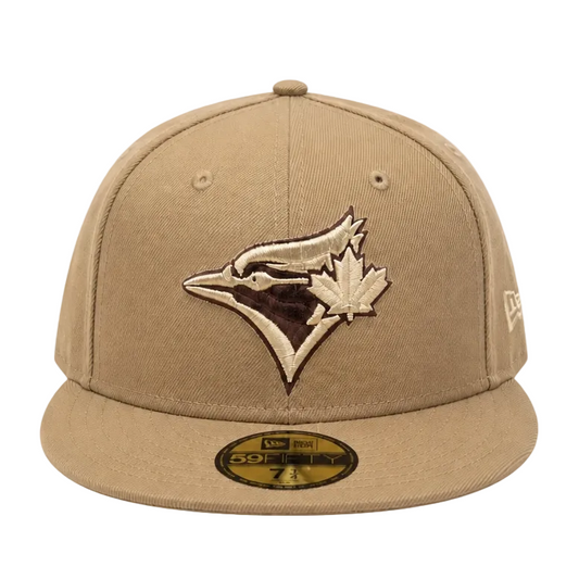 NEW ERA 59FIFTY TORONTO BLUE JAYS BROWN FITTED HAT