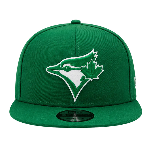 NEW ERA 9FIFTY TORONTO BLUE JAYS GREEN SNAPBACK HAT