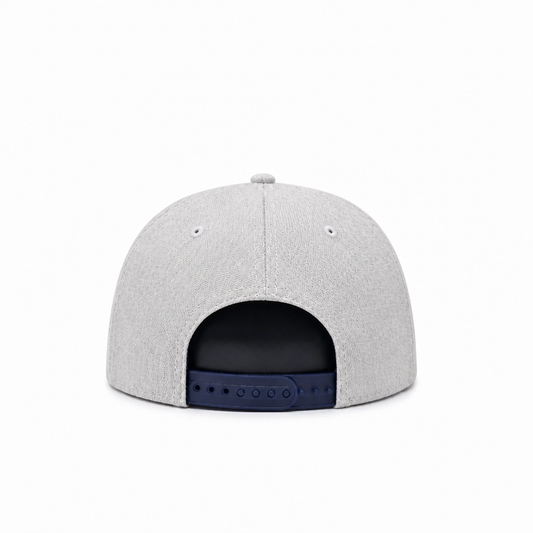 MEN'S 950 NEW ERA NBA TORONTO RAPTORS HEATHER GREY/DENIM BLUE SNAPBACK HAT