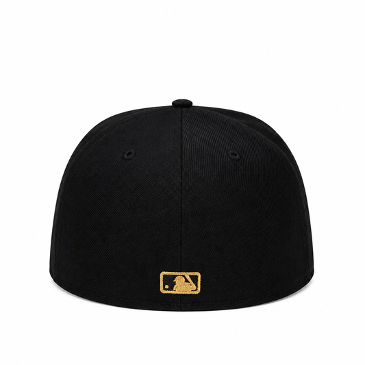 NEW ERA 59FIFTY TORONTO BLUE JAYS BLACK/GOLD FITTED HAT