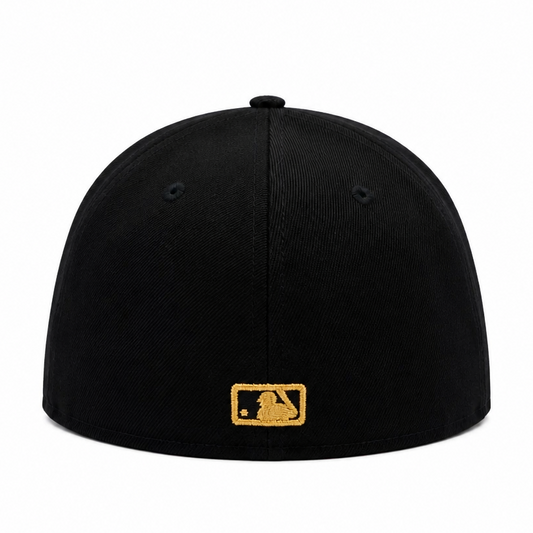 MEN'S 5950 BLUE JAYS BLACK GOLD FITTED HAT