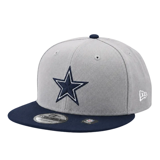 MEN'S 950 NFL DALLAS COWBOYS GREY/NAVY SNAPBACK HAT