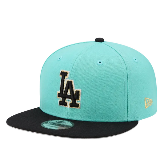 9FIFTY NEW ERA LOS ANGELES DODGERS TEAL SNAPBACK HAT
