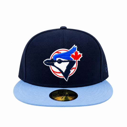 MEN'S 5950 BLUE JAYS LIGHT NAVY STEEL BLUE FITTED HAT
