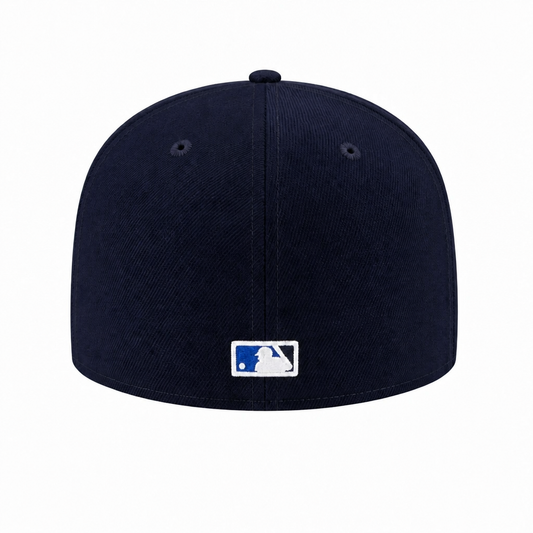MEN'S 5950 BLUE JAYS LIGHT NAVY STEEL BLUE FITTED HAT