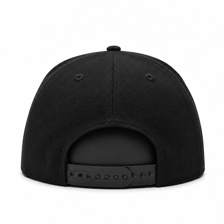 MEN'S NEW ERA NBA 9FIFTY A-FRAME TORONTO RAPTORS DINO LOGO BLACK & RED SNAPBACK HAT