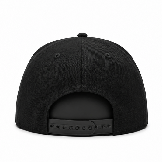 MEN'S NEW ERA NBA 9FIFTY A-FRAME TORONTO RAPTORS DINO LOGO BLACK & RED SNAPBACK HAT