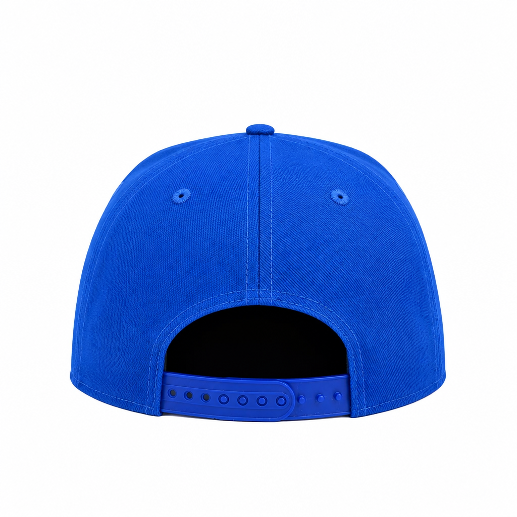 NEW ERA MEN'S 9FIFTY A-FRAME NBA NEW YORK KNICKS ROYAL BLUE SNAPBACK HAT