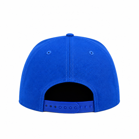 NEW ERA MEN'S 9FIFTY A-FRAME NBA NEW YORK KNICKS ROYAL BLUE SNAPBACK HAT