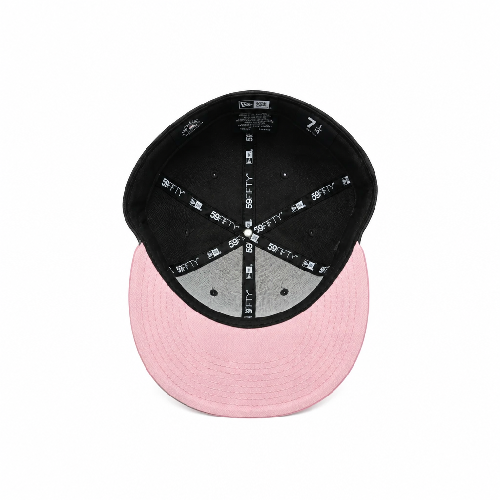 NEW ERA 59FIFTY MLB WASHINGTON NATIONALS GREY & PINK FITTED HAT