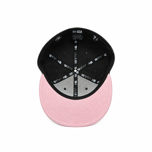 NEW ERA 59FIFTY MLB WASHINGTON NATIONALS GREY & PINK FITTED HAT