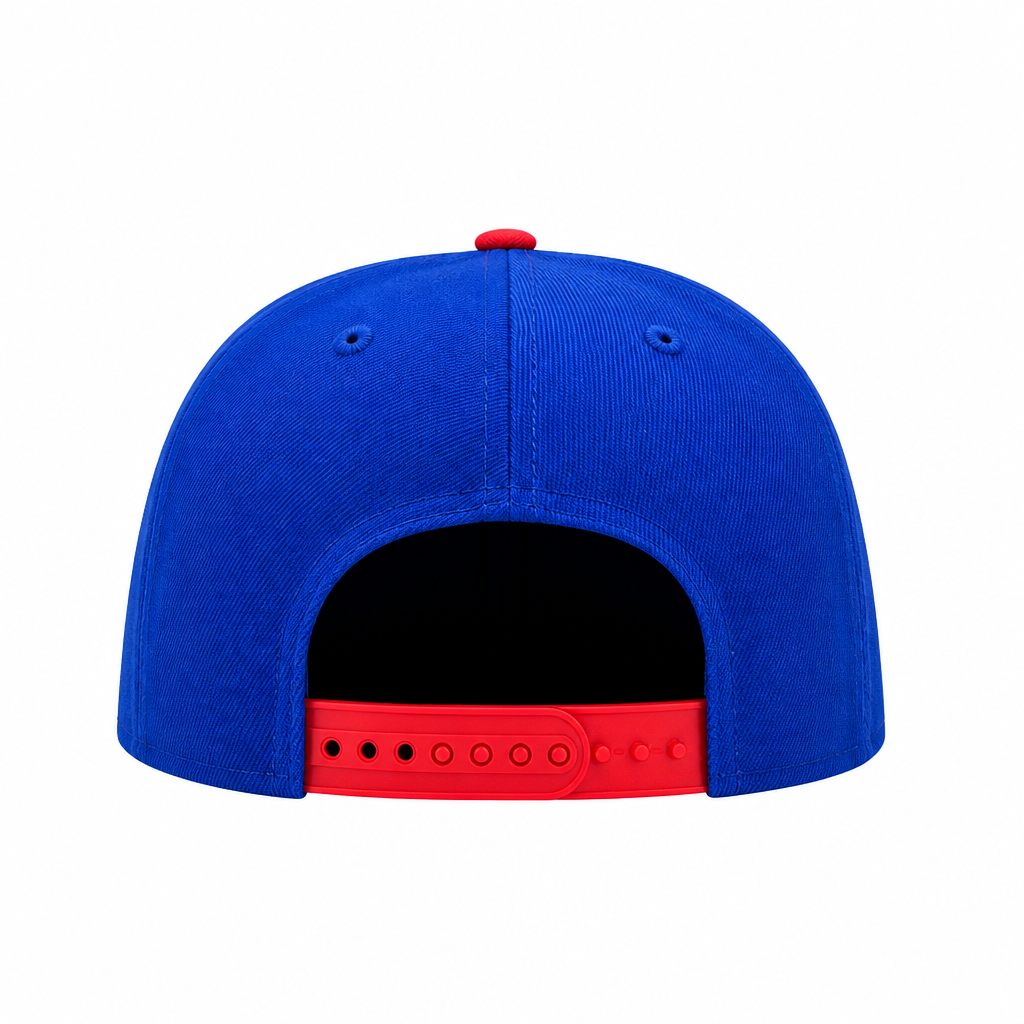 NEW ERA MEN'S 9FORTY A-FRAME NFL BUFFALO BILLS ROYAL BLUE & RED SNAPBACK HAT