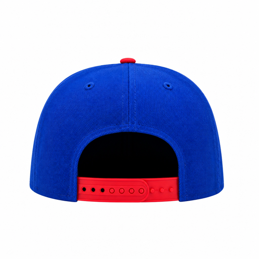 NEW ERA MEN'S 9FORTY A-FRAME NFL BUFFALO BILLS ROYAL BLUE & RED SNAPBACK HAT