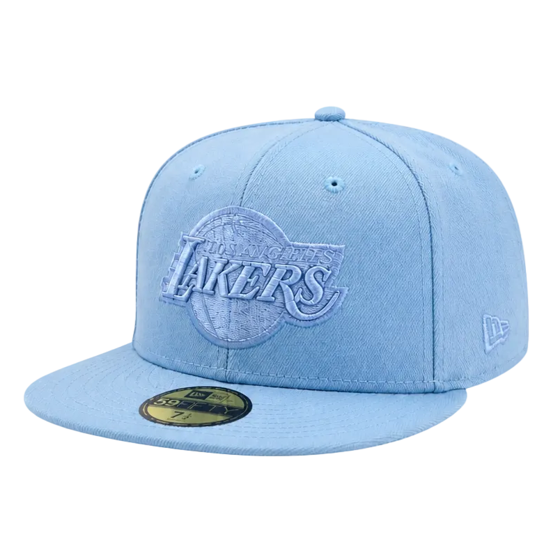 NEW ERA 59FIFTY NBA LOS ANGELES LAKERS BLUE FITTED HAT