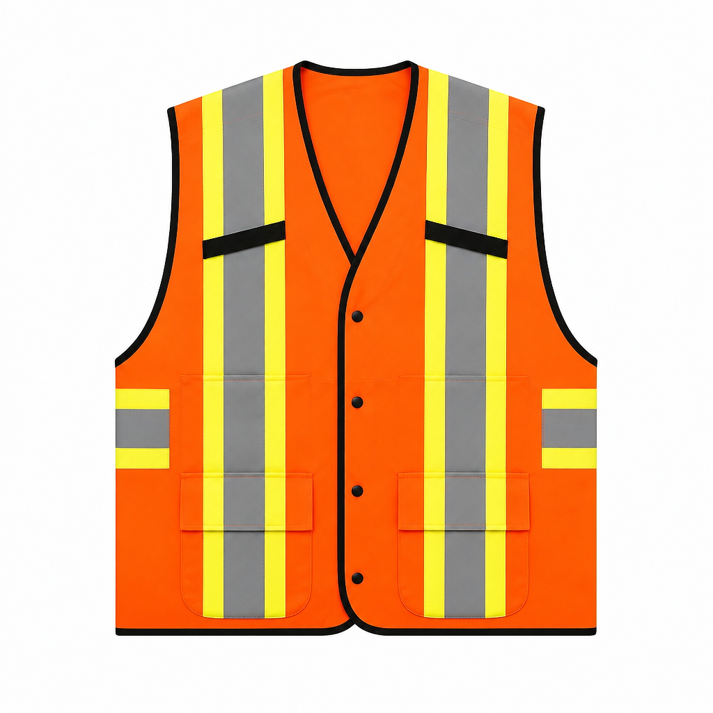 MEN'S HIGH VISIBILITY SAFETY VEST