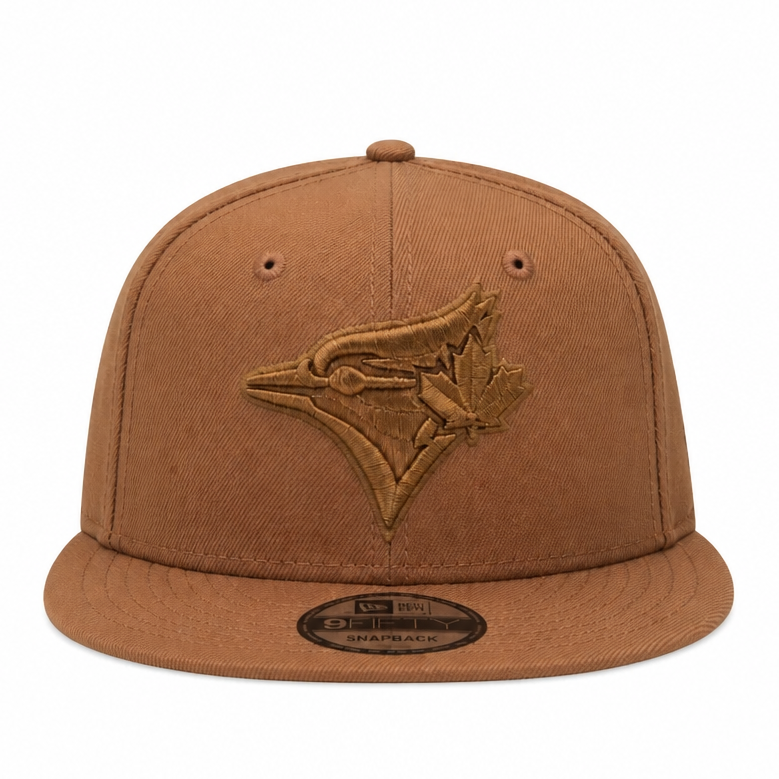MEN'S NEW ERA MLB 9FIFTY ALL BROWN TORONTO BLUE JAYS SNAPBACK HAT