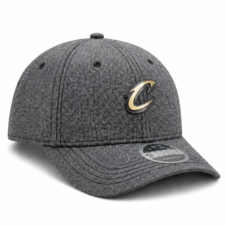 MEN'S NEW ERA NBA 9TWENTY CLEVELAND CAVALIERS CHARCOAL GREY STRAPBACK CAP