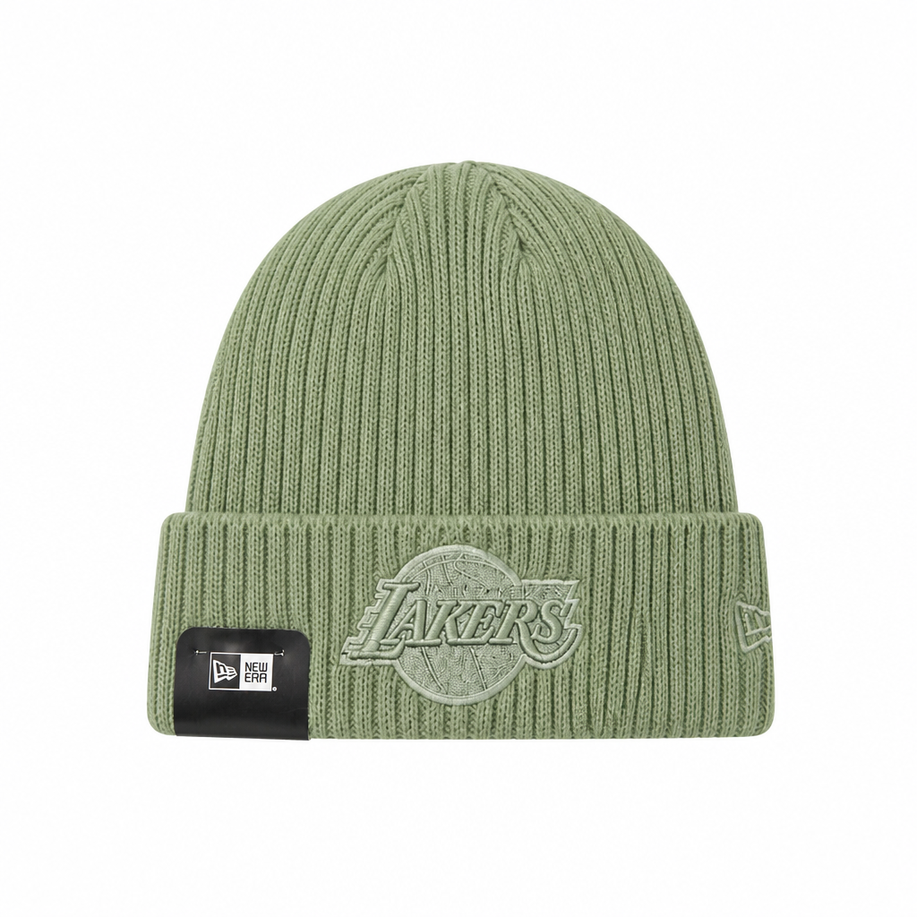 NEW ERA NBA LOS ANGELES LAKERS LIGHT GREEN TOUQUE
