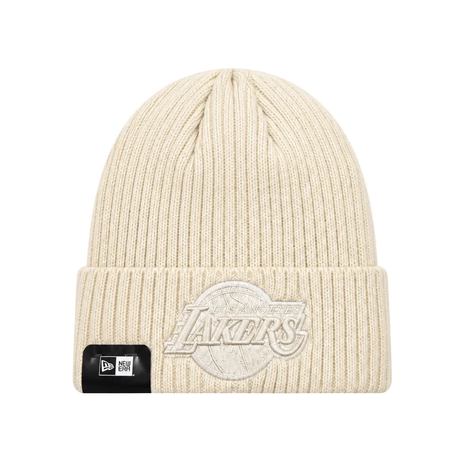 NEW ERA NBA LOS ANGELES LAKERS CREAM TOUQUE