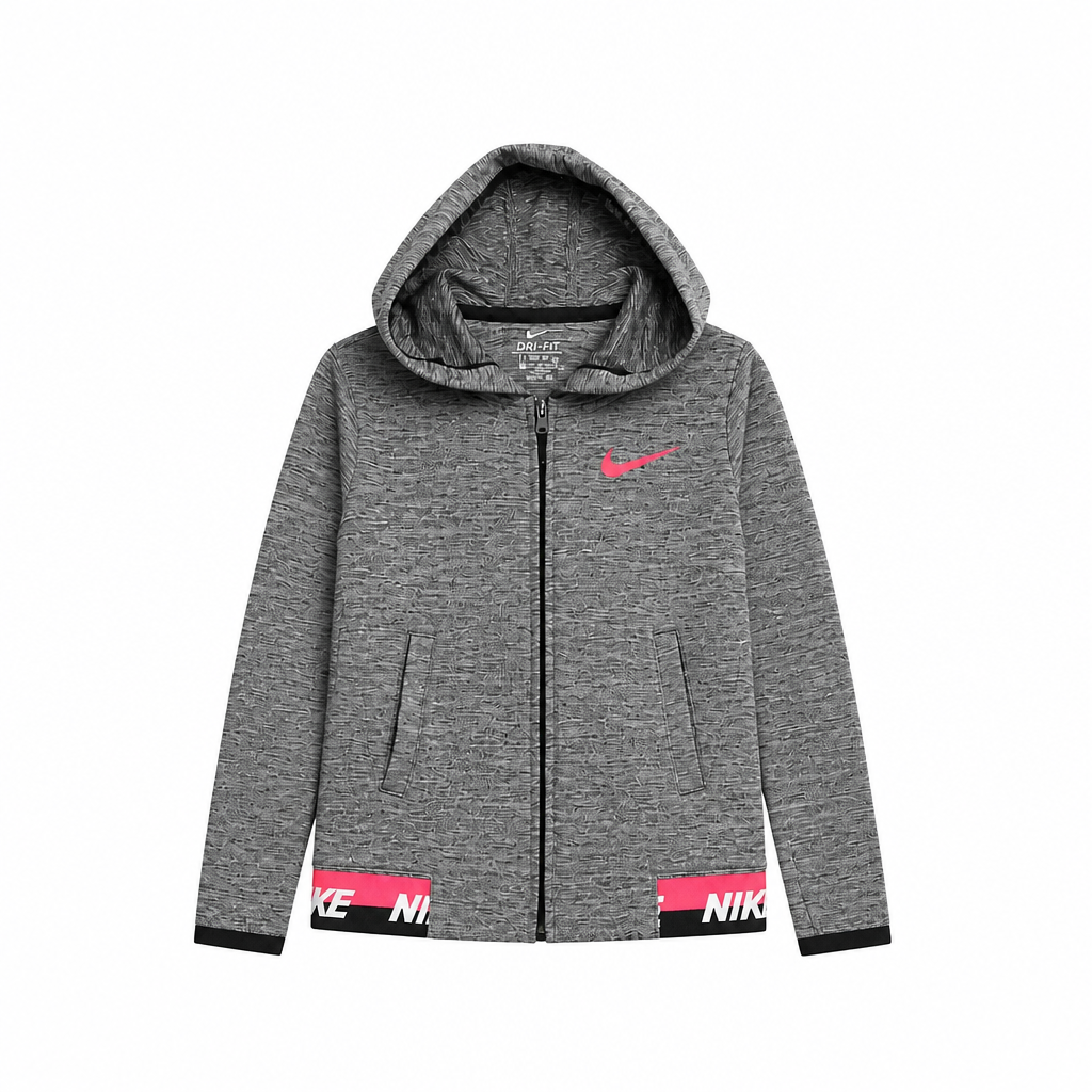 NIKE GIRLS' SPORTS ESSENTIAL ZIPPER HOODIE (4-7 YEARS)