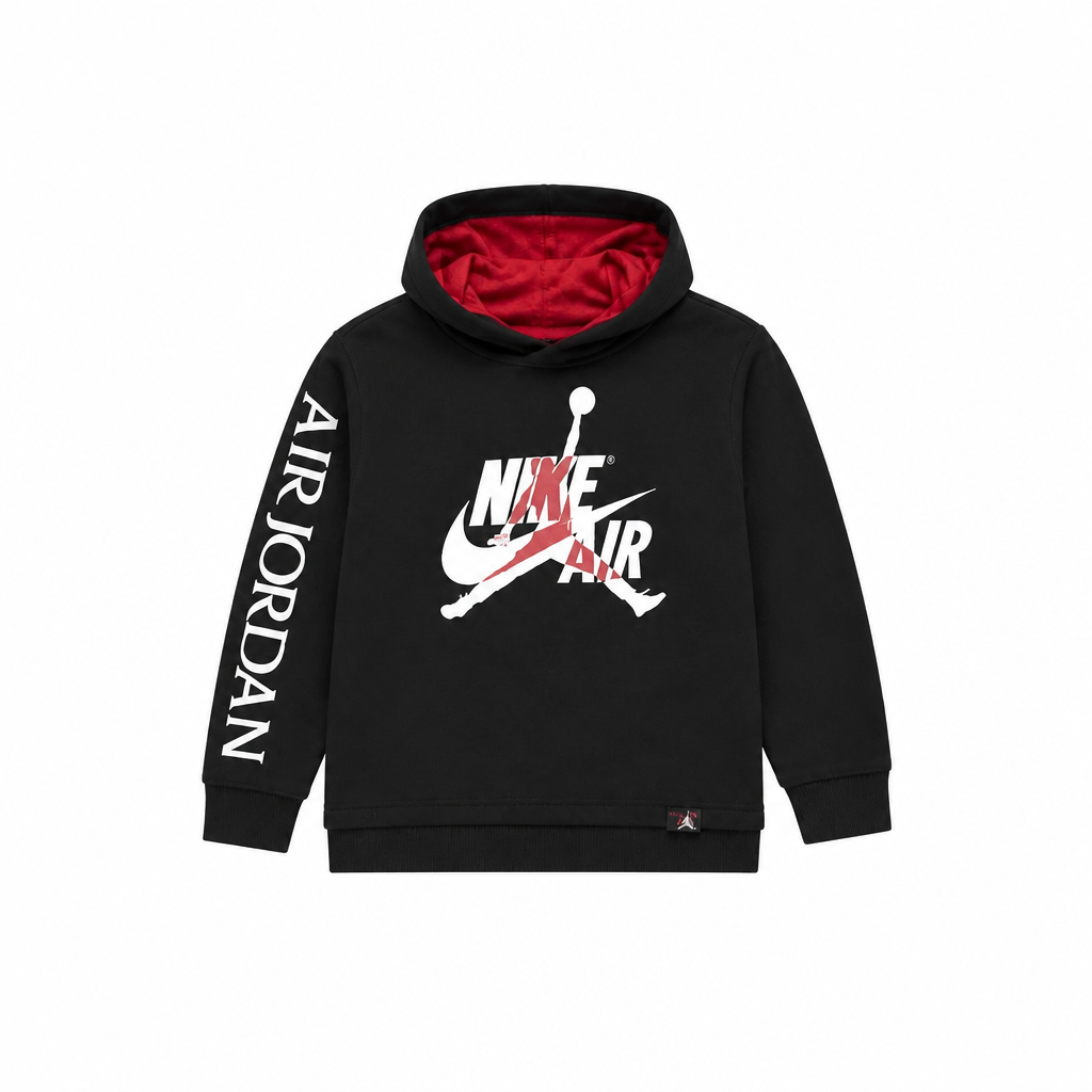 JUMPMAN CLASSIC KIDS HOODIE (4-7 YEARS) (Available in Black and Red) Black