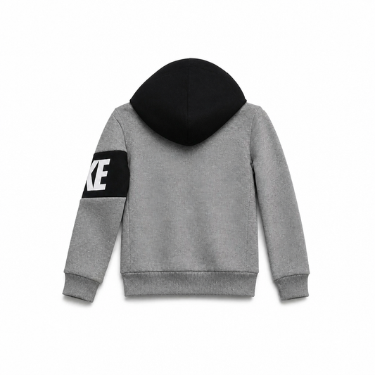 NIKE KIDS CORE HBR HOODIE (Available in Grey/Black and Black/Blue)