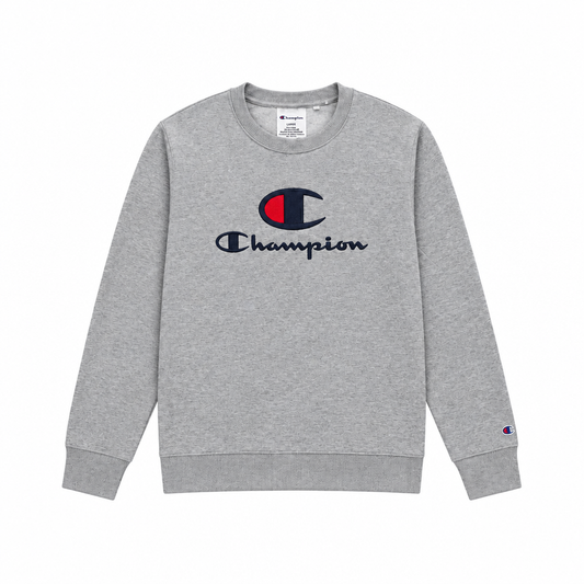CHAMPION KIDS CREWNECK SWEATER GREY