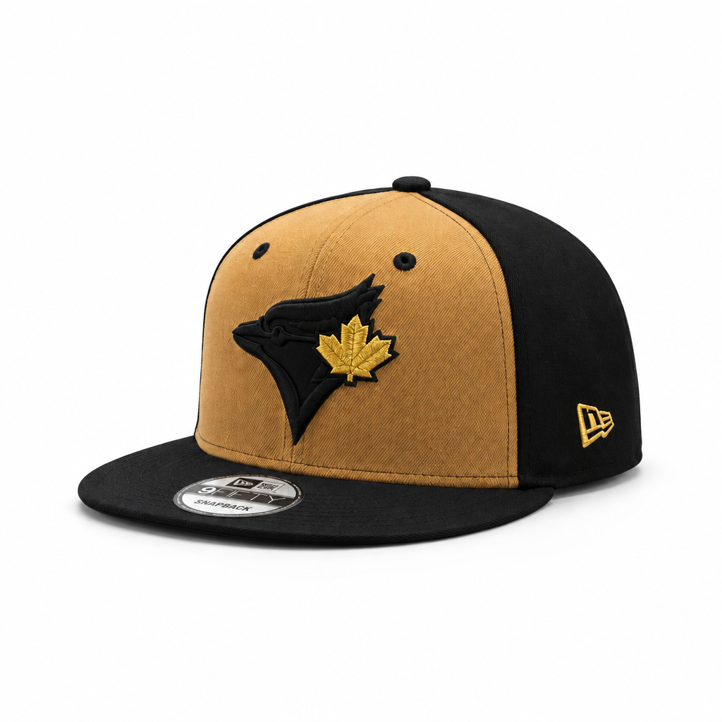 9FIFTY NEW ERA MLB 1993 WORLD SERIES TORONTO BLUE JAYS BLACK/BRONZE SNAPBACK HAT