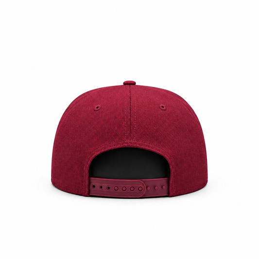 MEN'S NEW ERA MLB WHITE & CARDINAL TORONTO BLUE JAYS 50TH SEASON PATCH 9FIFTY SNAPBACK HAT