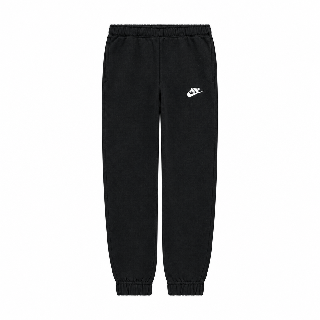NIKE 2 PIECE SWOOSH LOGO TRACKSET (BLACK)