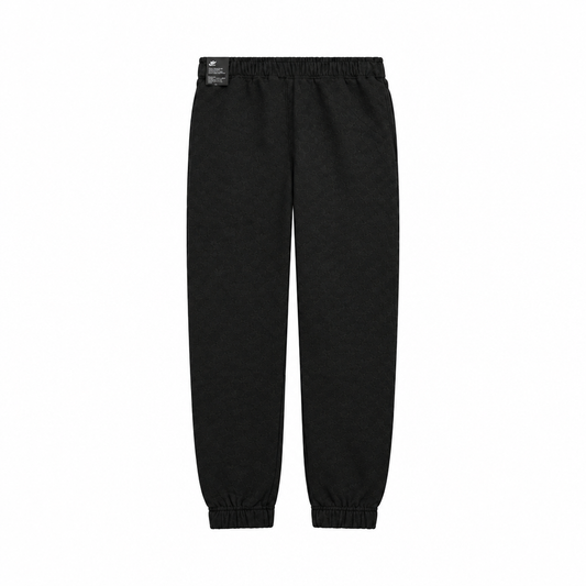 NIKE 2 PIECE SWOOSH LOGO TRACKSET (BLACK)