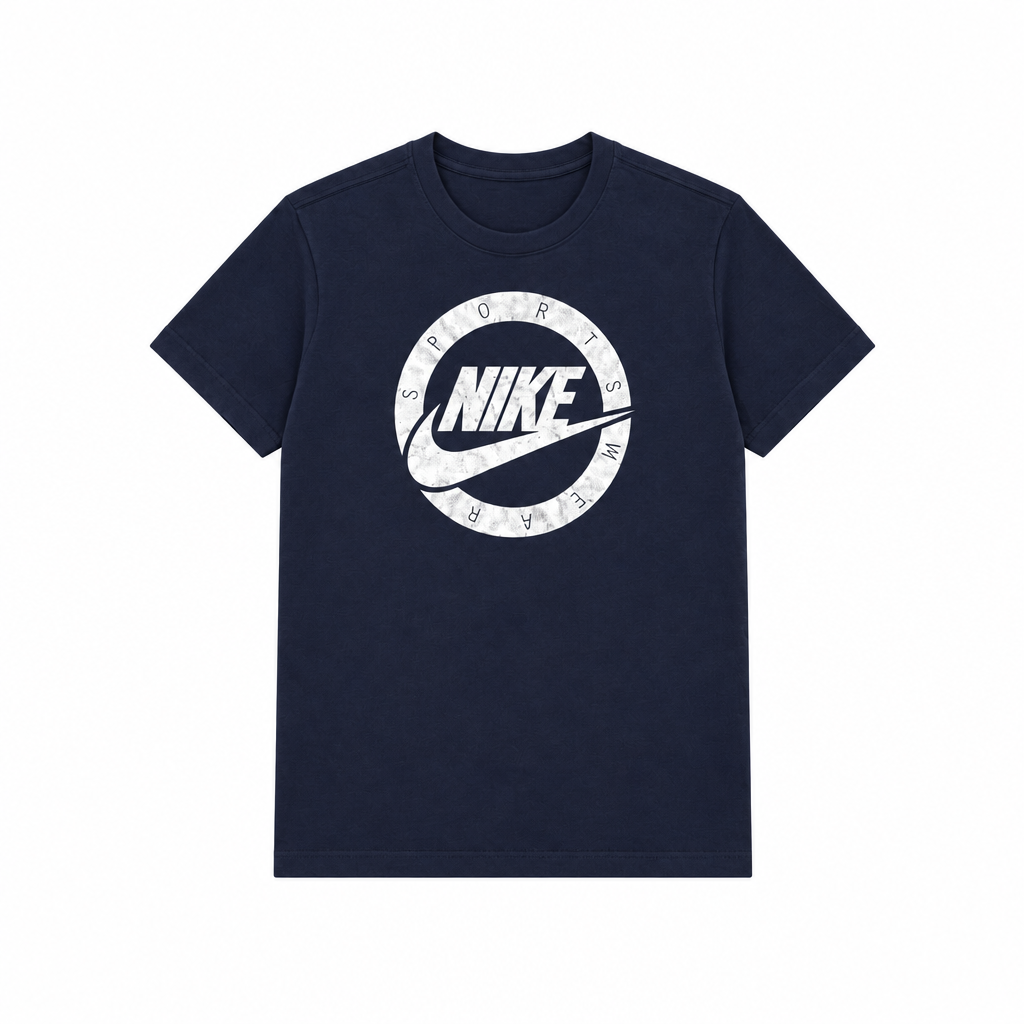 NIKE SPORTSWEAR MEN'S NAVY T-SHIRT